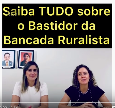 COMO FUNCIONA O BASTIDOR DA BANCADA RURALISTA?